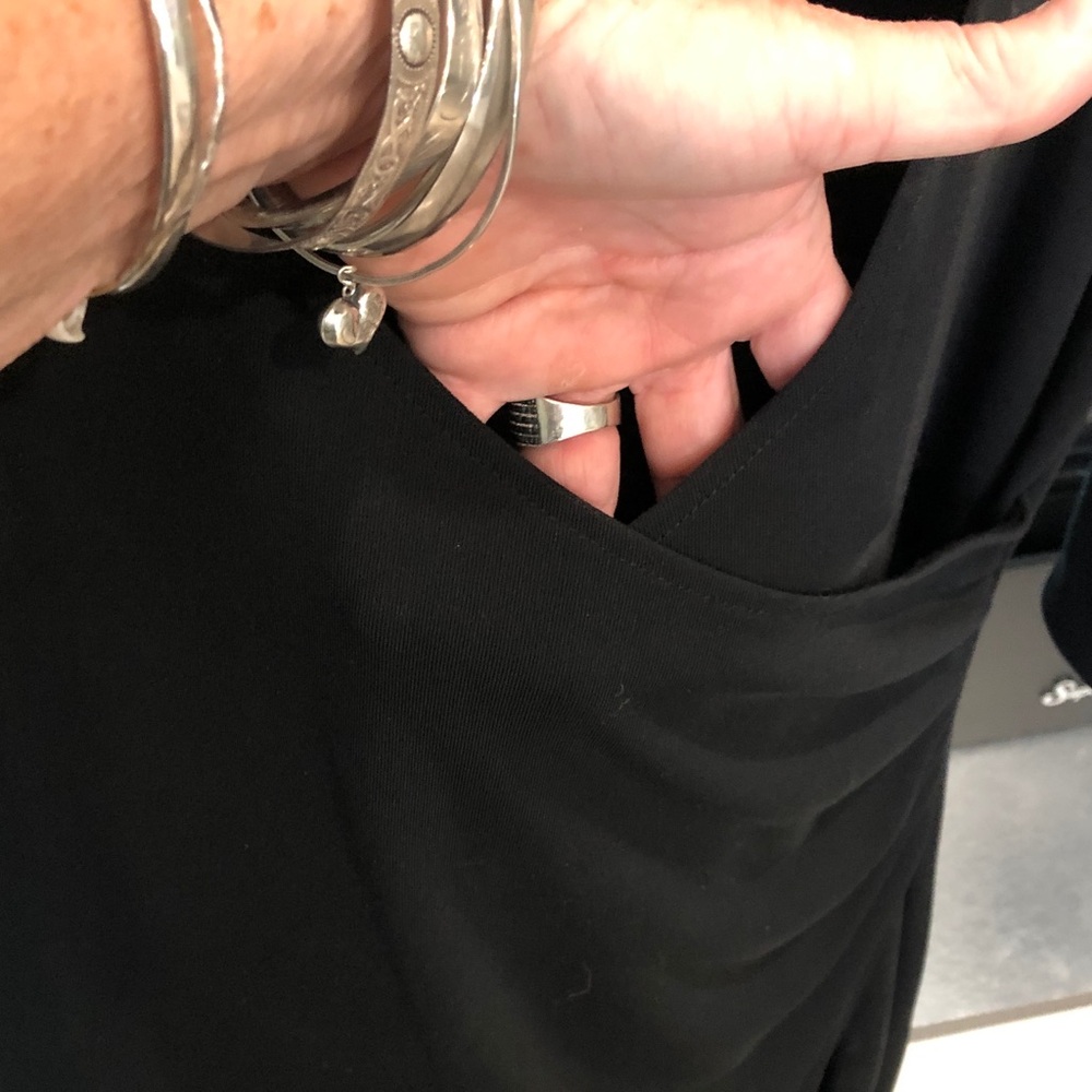 Old Navy Black Long Sleeve Dress